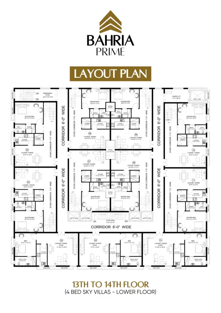 Bahria-Prime-Floor-Plan-13th-tp-14th floor-plan